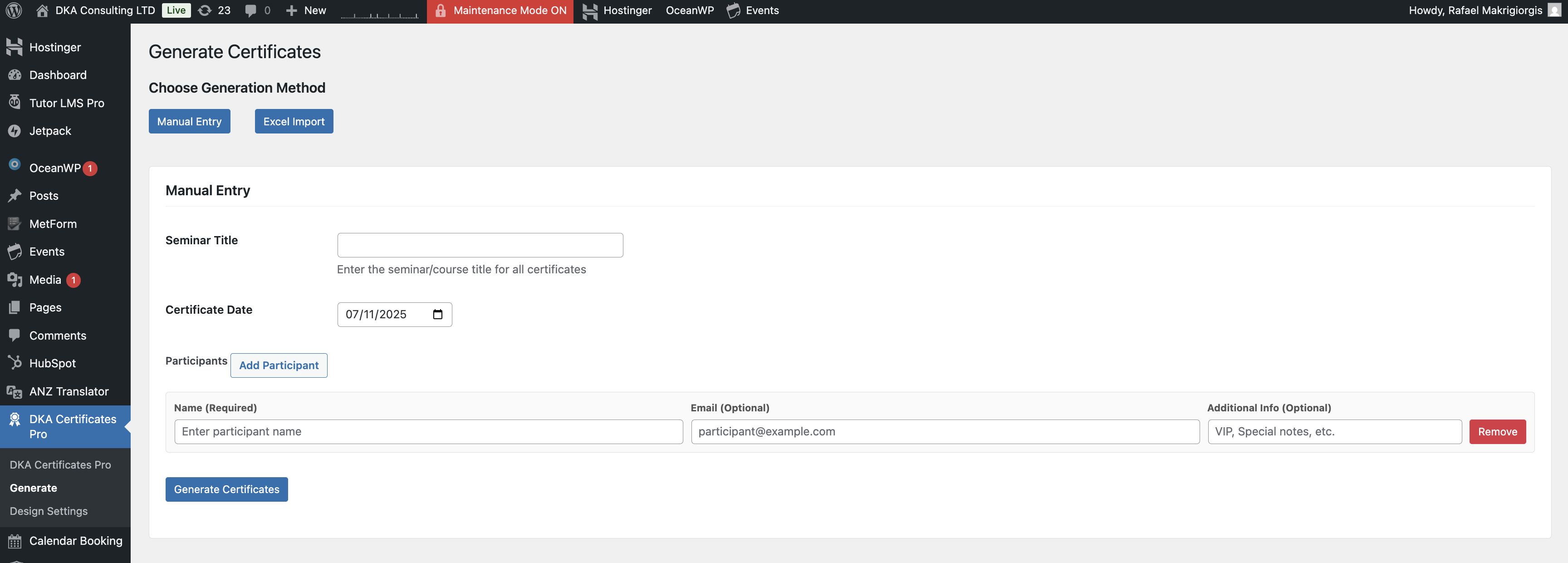 Design Interface